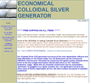 Tablet Screenshot of economysilvergenerator.com